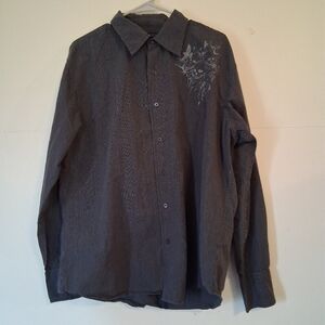 Large Route 66 Long Sleeve Button Down Shirt